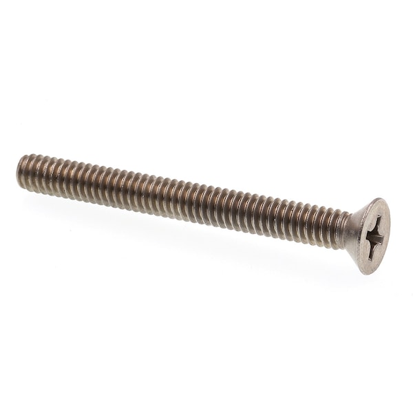 Prime-Line Machine Screw, Flat Head, Phillip Drive 1/4in-20 X 2-1/2in Grade 18-8 Stnl Steel 20PK 9002049 - main